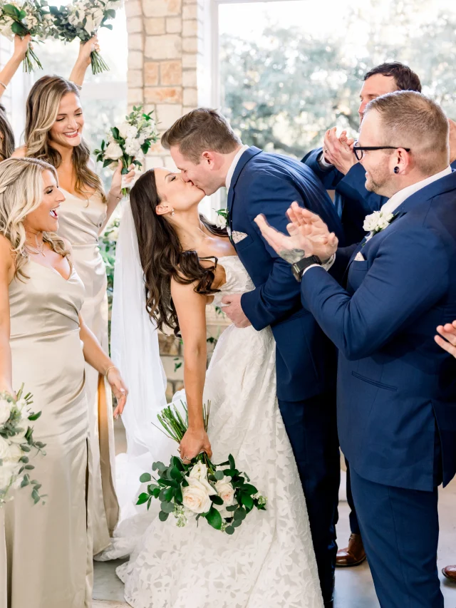 This is what it looks like to surround yourself with love. 
Family, friends, and your spouse. 
Support and love from all angles. 
Abundance, light, dedication. 
Sometimes it’s difficult to find the words, but a photo that captures it all is worth 1000 words. 
Venue: The Chandelier of Gruene
@chandelierofgruenevenue 
Coordinator: Elite Event Planning
@eliteeventplanningsatx 
Photography: Epic Photography
Floral: JC Events
@jcraftevents 
HMU: Beauty Concepts
@beautyconcepts22 
Officiant: A wedding Priest On Call